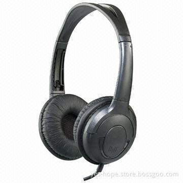 Aviation Headphone with 20-20,000Hz Frequency Response, 50mW Maximum Input Power